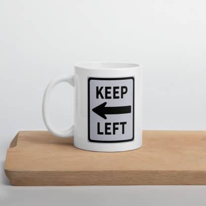 Keep Left Mug