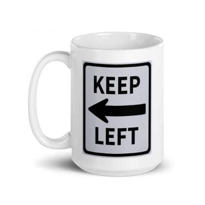 Keep Left Mug