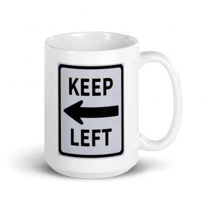 Keep Left Mug