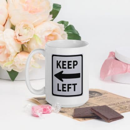 Keep Left Mug