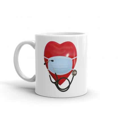 I Love Healthcare Workers Mug