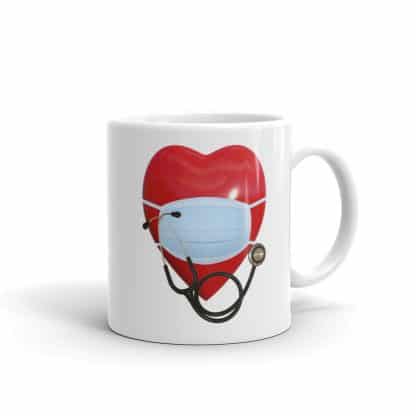 I Love Healthcare Workers Mug