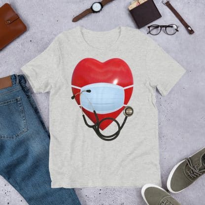 I Love Healthcare Workers T-Shirt (Unisex)