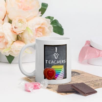 I Love Teachers Mug