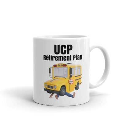 UCP Retirement Plan Mug